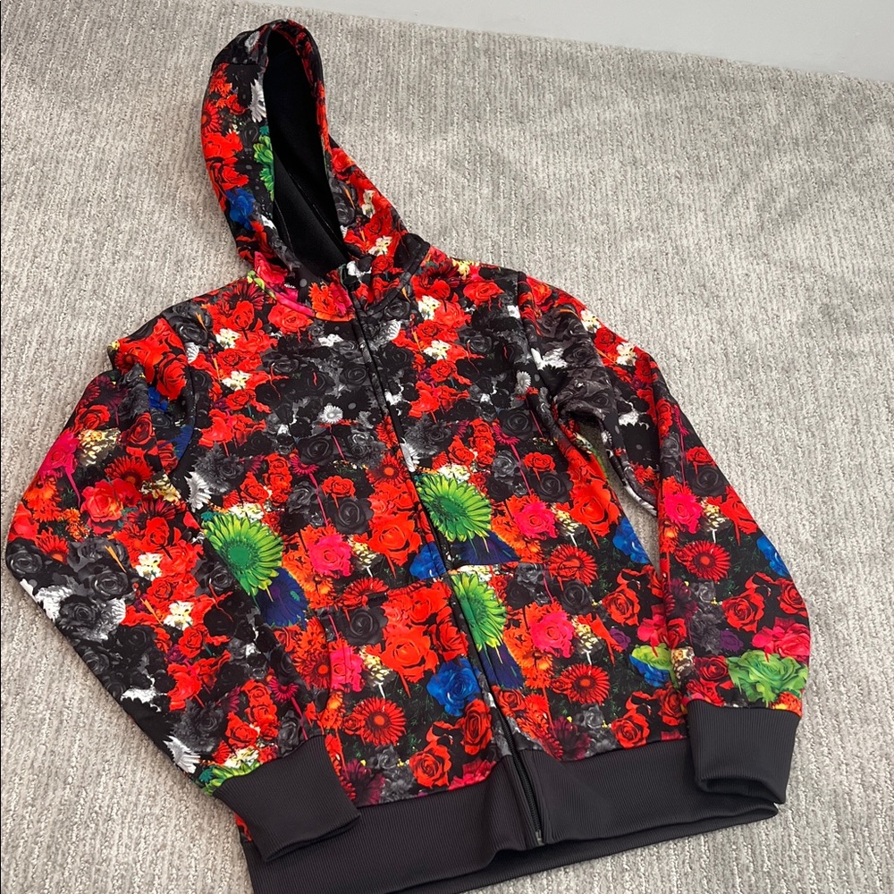 NEW!! Burton Black and Pink Fleece Jacket